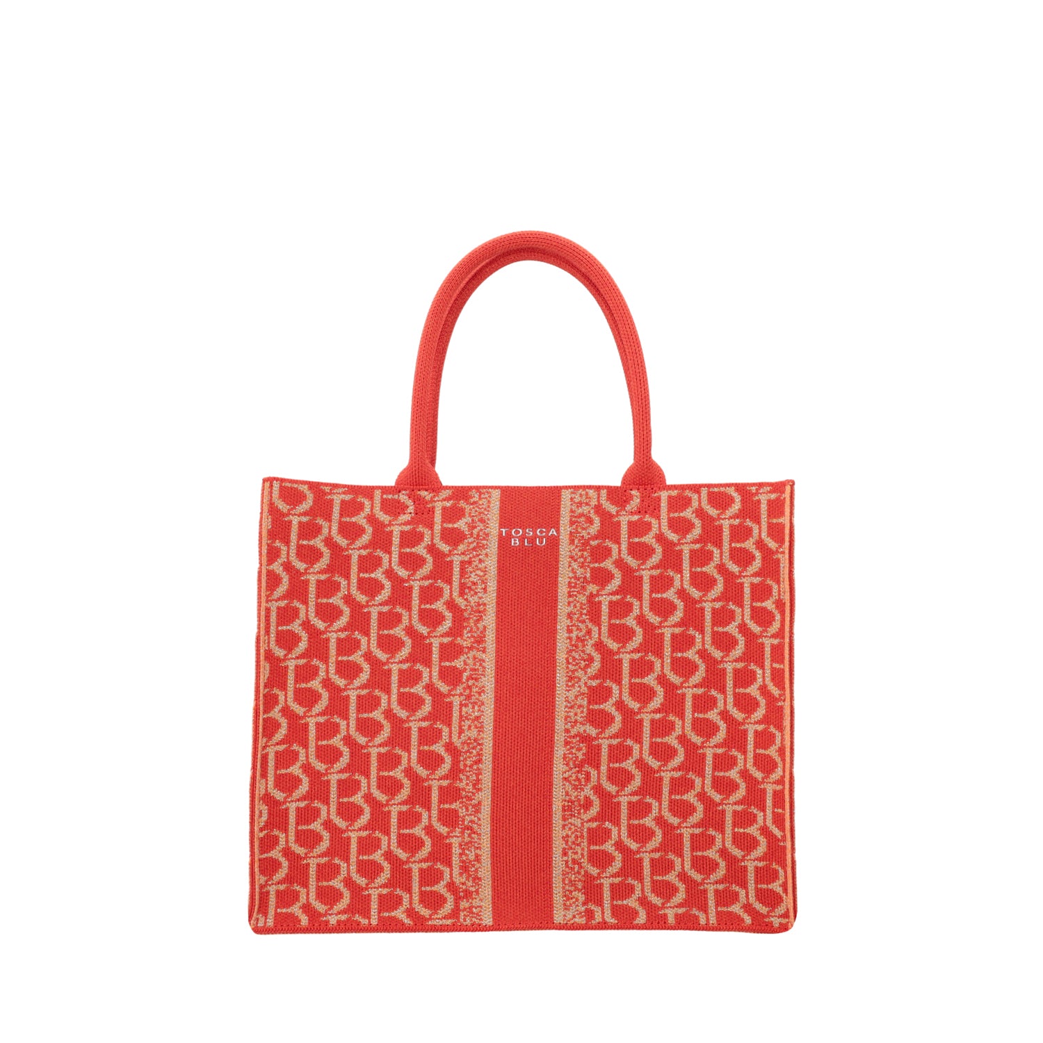 CORAL SAINT TROPEZ LOGO SHOPPING BAG