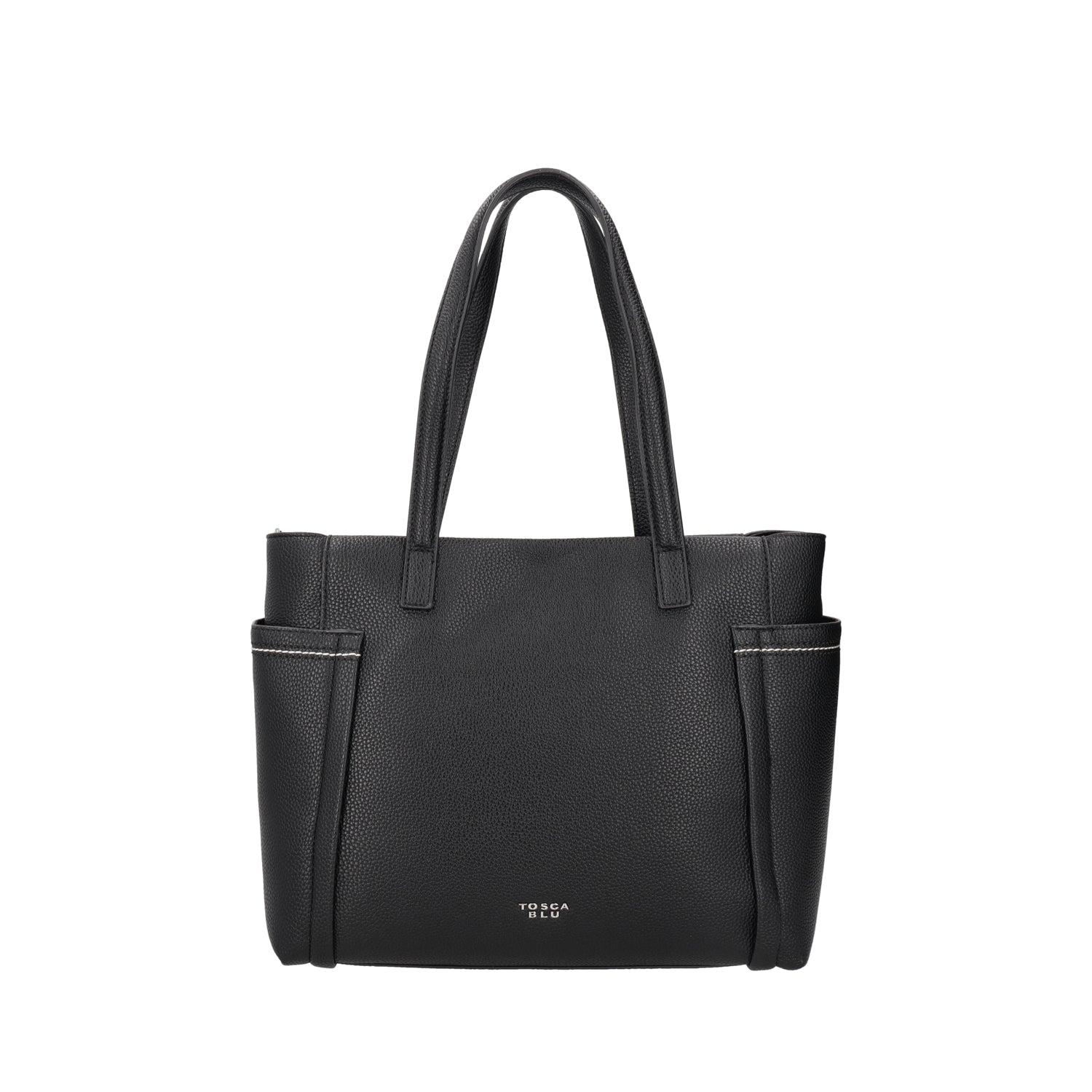 BLACK CAMOGLI SHOPPING BAG