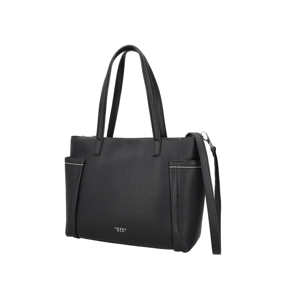 Shopping bag Camogli colore nero