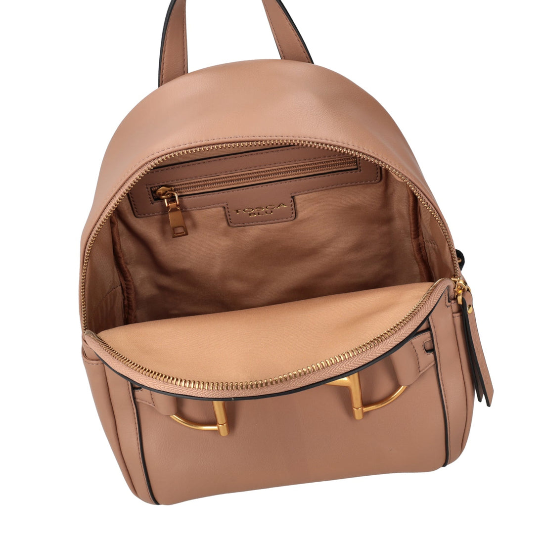 TAN POSITANO BACKPACK WITH BRACKET ACCESSORY