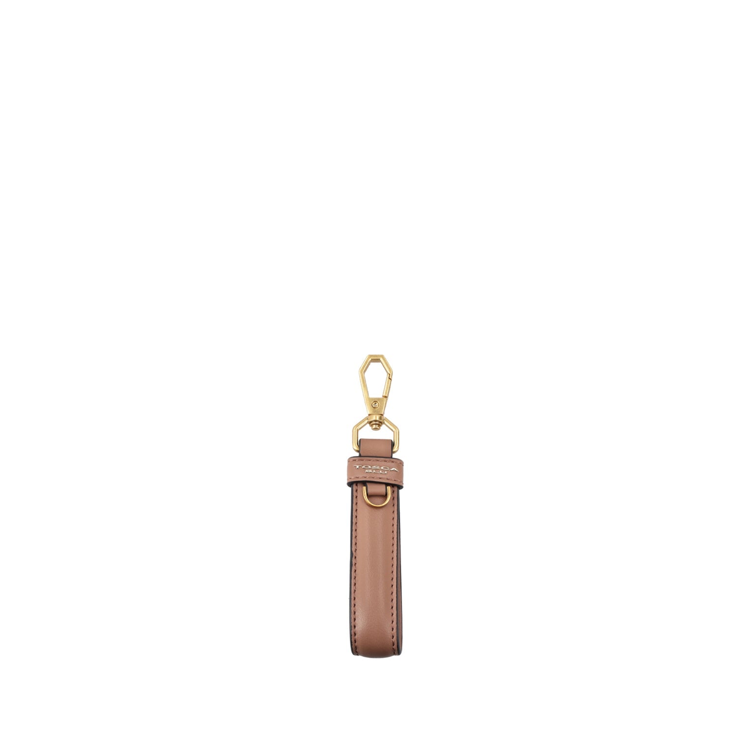 TAN POSITANO KEYRING