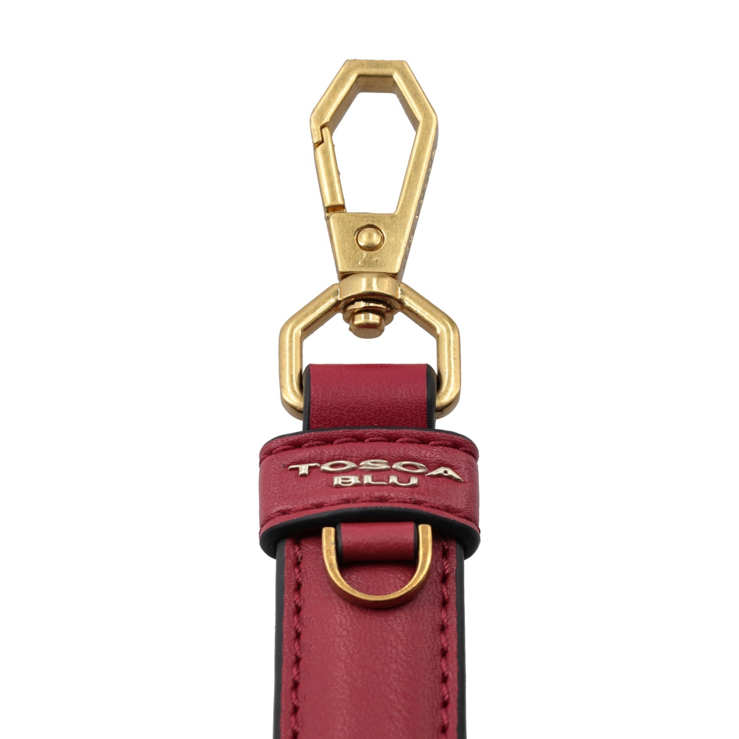 DARK RED POSITANO KEYRING