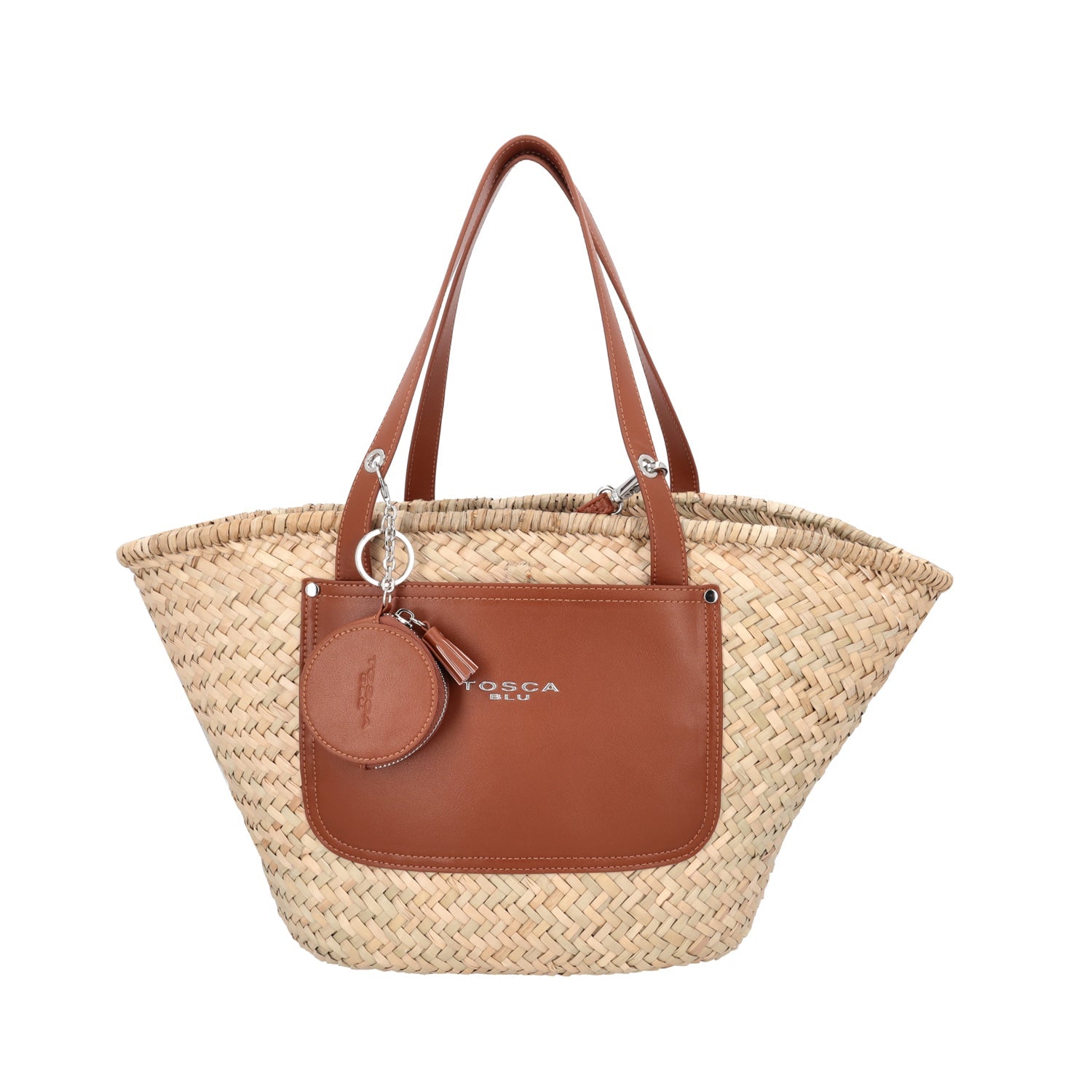 TAN TROPEA WOVEN BASKET