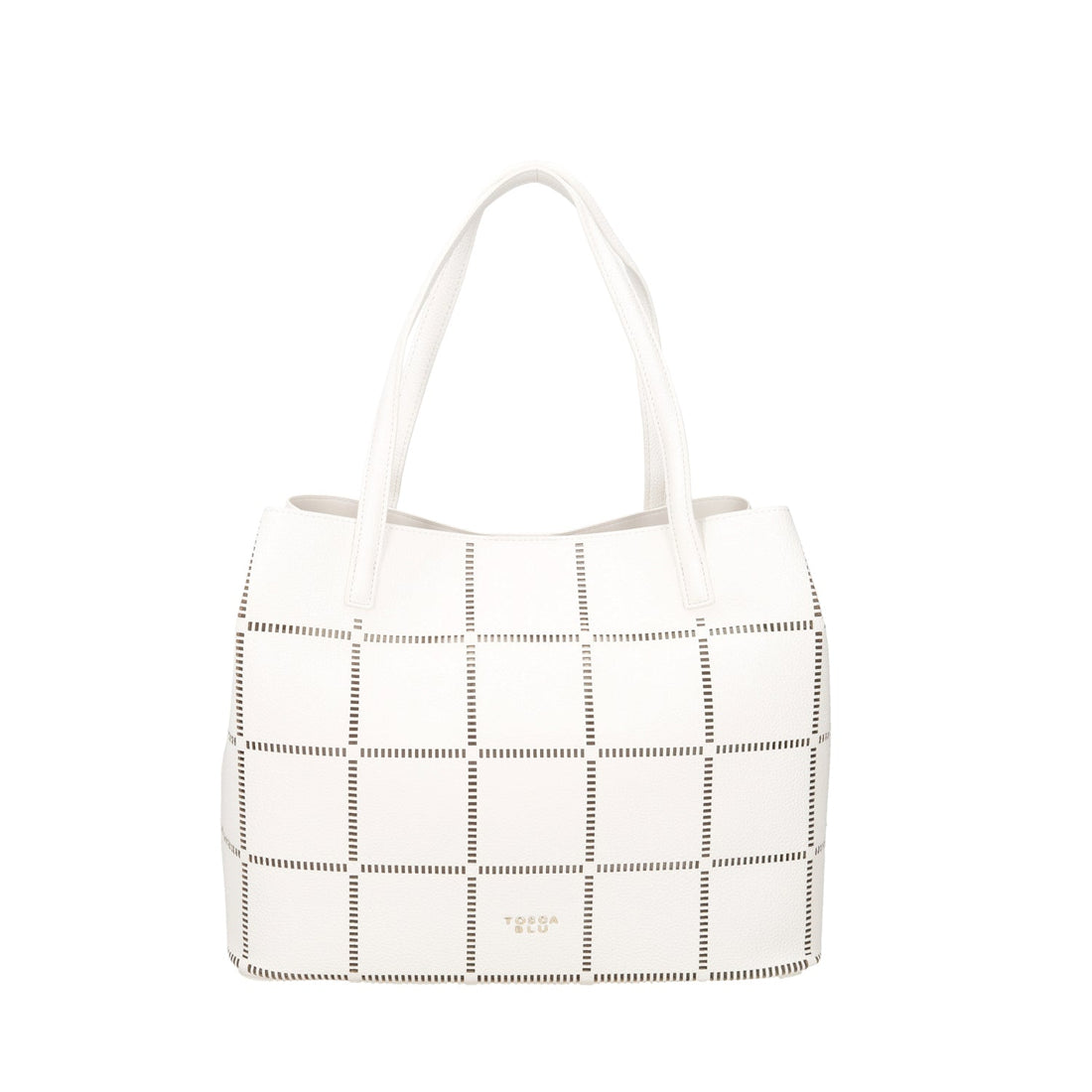 SHOPPING BAG CAORLE CON TRACOLLA COLORE BIANCO