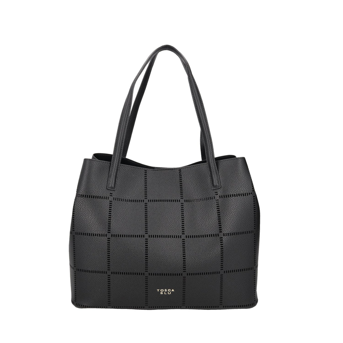 SHOPPING BAG CAORLE CON TRACOLLA COLORE NERO