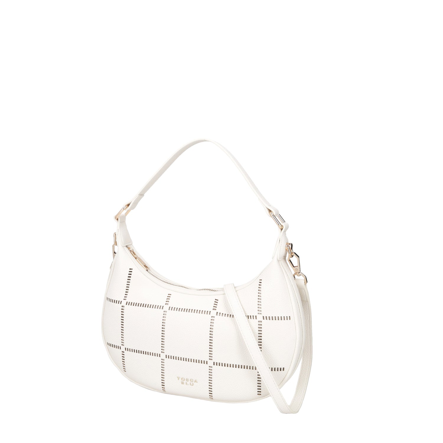 WHITE CAORLE SHOULDER BAG