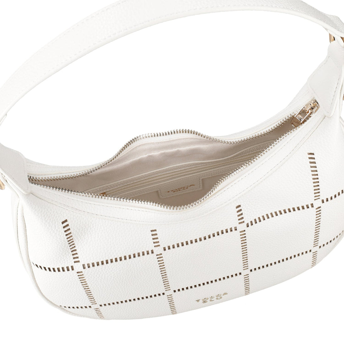 WHITE CAORLE SHOULDER BAG