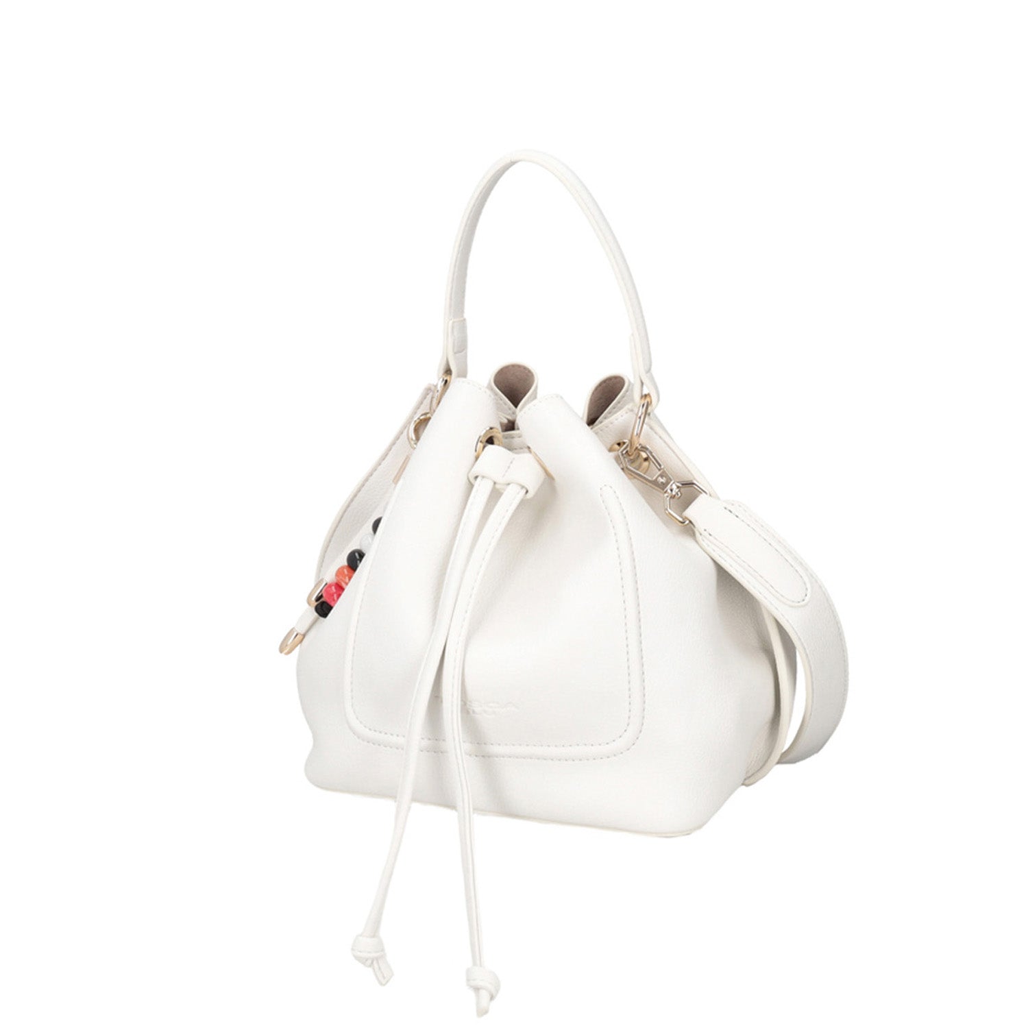 WHITE ALGHERO BUCKET WITH CHARM