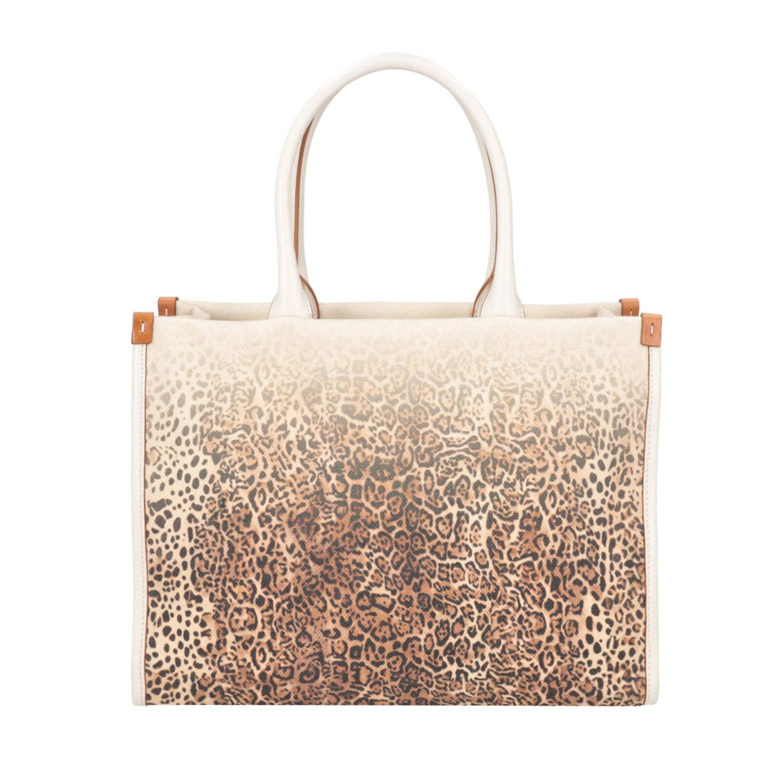 ToscaBlu shopping bag matilde con stampa animalier colore avorio ts2545b46 c08_1