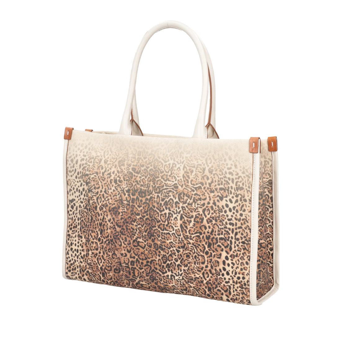 ToscaBlu shopping bag matilde con stampa animalier colore avorio ts2545b46 c08_2