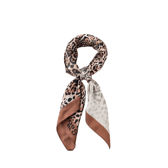 ToscaBlu foulard matilde con stampa animalier colore cuoio ts2545f02 c59_1