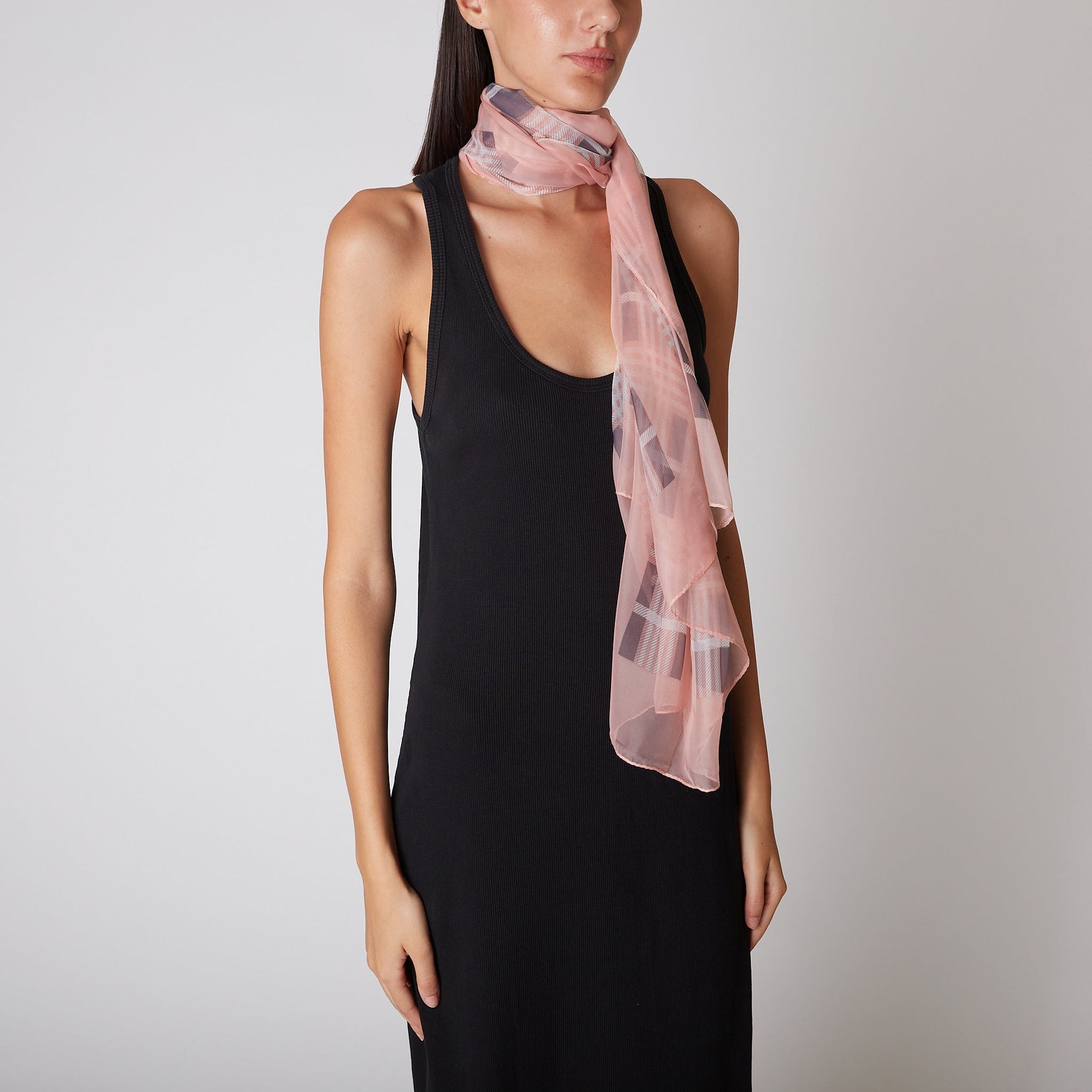 PINK AMARENA SCARF