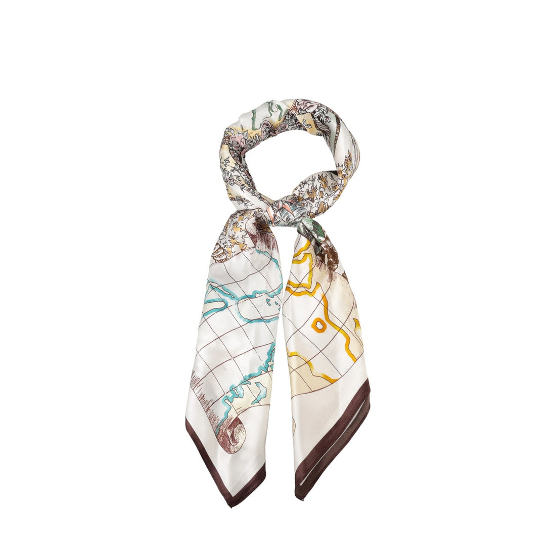 ToscaBlu foulard alice in seta colore multicolor ts2591f61 57a_1