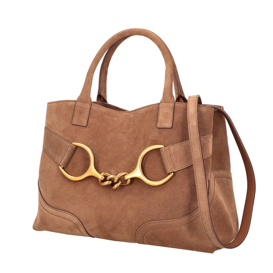 ToscaBlu borsa a mano cecilia in pelle scamosciata colore cognac ts25kb316 c61_2